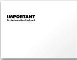 Tax Return Envelope