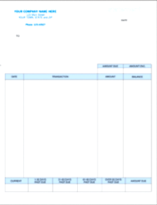 QuickBooks Invoice Paper